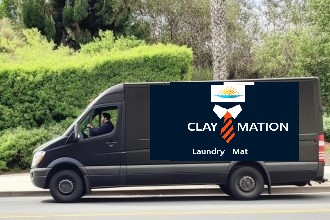 gc cleaners delivery van